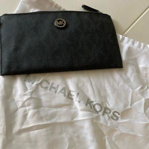 MK Black Wristlet